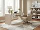 Hooker® Furniture Ready-Made Upholstery Wright Zen Putty Executive Swivel Tilt Chair-1