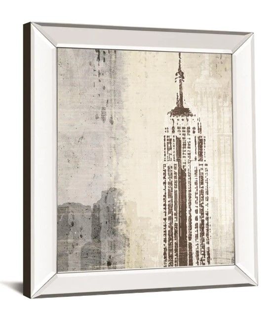 Classy Art Edifioe II by Venter, T Mirrored Frame Wall Art-1