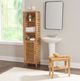 Linon Bracken Natural Tall Cabinet-1