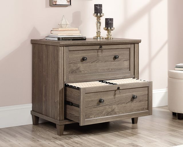 Sauder® Hammond® Emery Oak® Lateral File Cabinet-6
