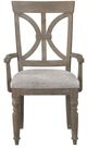 Homelegance® Cardano Driftwood Light Brown Arm Chair-2