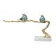 A & B Home Gold/White 25" Branch Decor-0