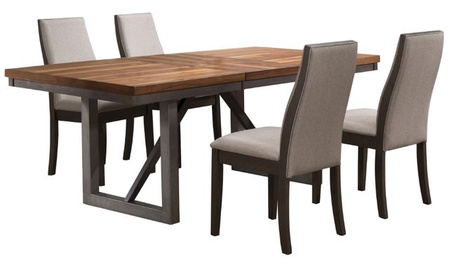 Coaster® Spring Creek 5-Piece Taupe Dining Set-0