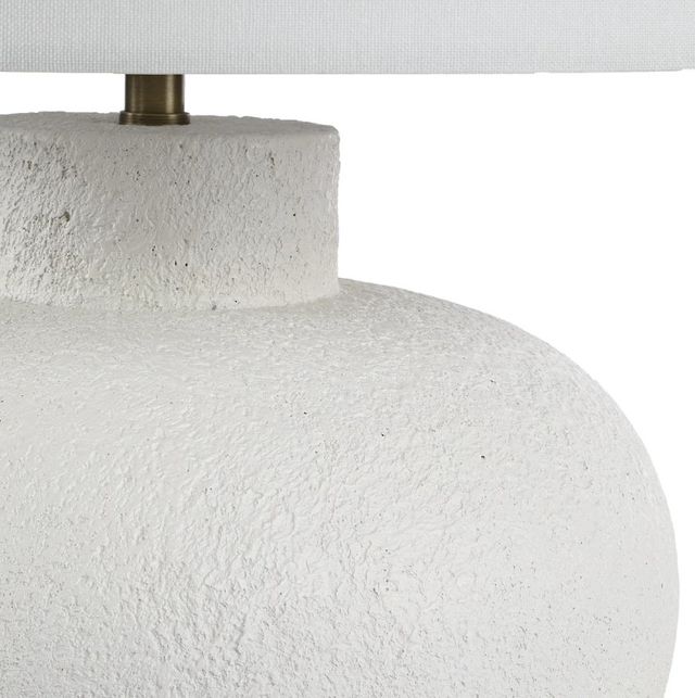 Renwil® Everren Mallow Textured Ivory Table Lamp-3