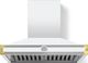 La Cornue CornuFé 90 AlberTine 36" Pure White Wall Mounted Chimney Hood-0