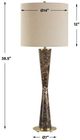 Uttermost® Jameson Chocolate Brown Table Lamp-1