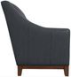 Best® Home Furnishings Customizable Mariko Leather Club Chair with Dark Walnut Legs-2