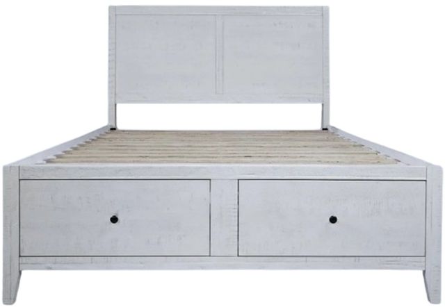 Jofran Inc. Maxton Ivory Queen Panel Storage Bed-3