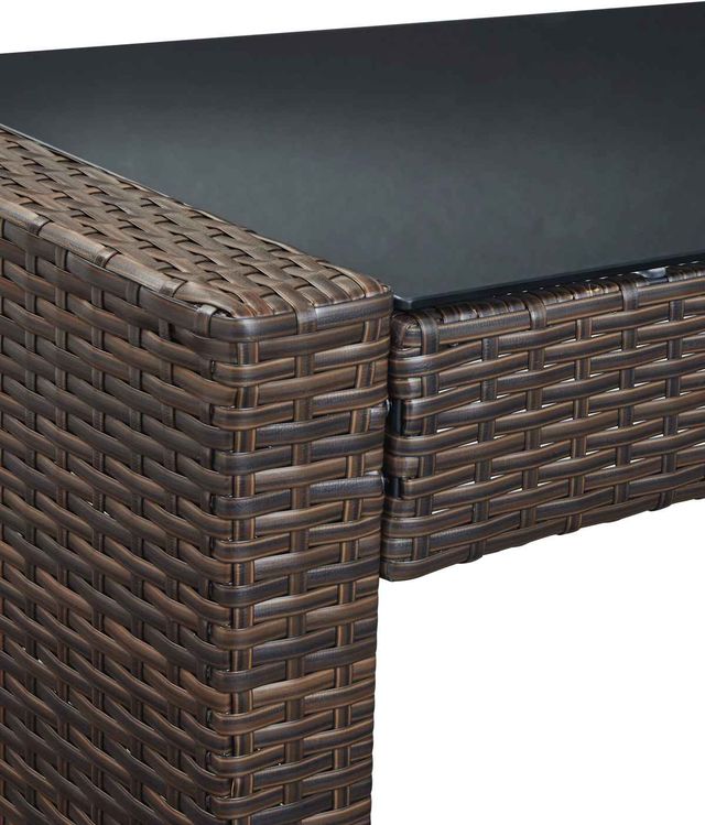Signature Design by Ashley® East Brook 2-Piece Dark Brown Outdoor Conversation Set-3