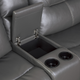 Mazin Furniture Dyersburg 6-Piece Gray Power Reclining Right-Arm Facing Sectional and Chaise with Console-3