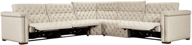 Hooker® Furniture SS Savion Deux 5-Piece Aries Beach L-Shape Power Reclining Sectional with Power Headrest-1