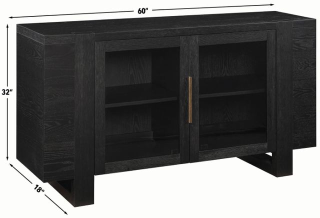 Steve Silver Co. Reid Black Server-2