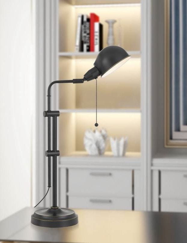 Cal® Lighting & Accessories Corby Pharmacy Oil Rubbed Bronze Desk Lamp-2