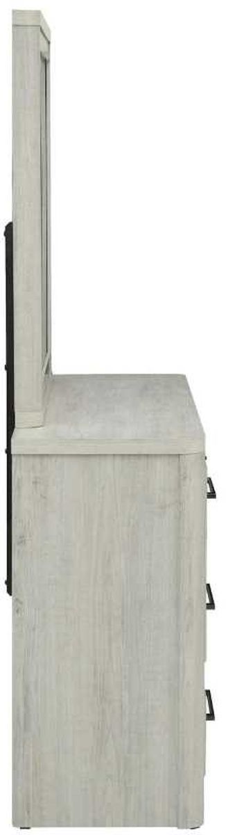 Liberty Furniture Modern Play Natural White Dresser and Mirror-3