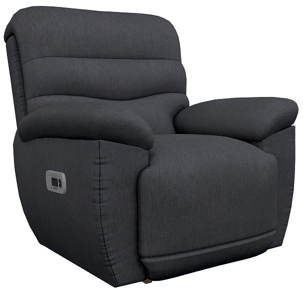 La-Z-Boy® Joshua Midnight Power Rocking Recliner with Headrest and Lumbar-0
