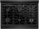 ZLINE Paramount 36" Black Stainless Steel Gas Cooktop -2