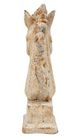 A & B Home Antique White Small Horse Bust Statue-3