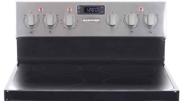 Marathon® 24" Stainless Steel Freestanding Electric Range-1
