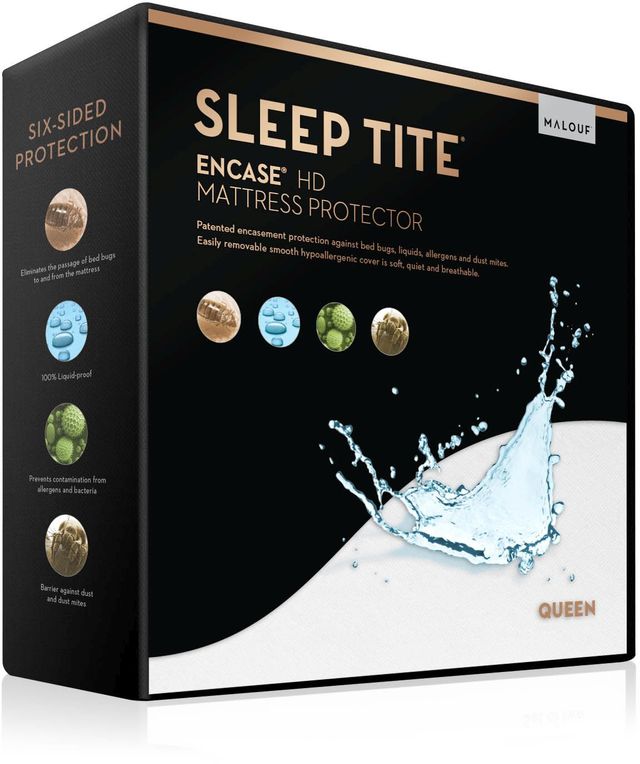 Malouf® Tite® Encase® HD Split Queen Mattress Protector-7