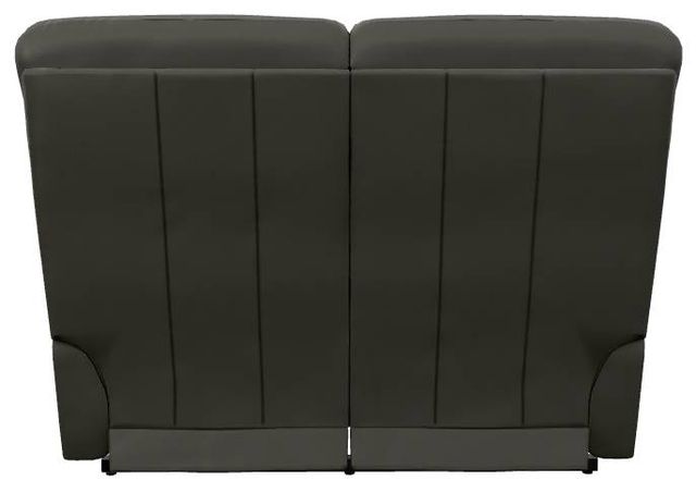 La-Z-Boy® James Charcoal Leather Power Reclining Loveseat with Headrest and Lumbar-3