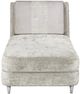 Michael Amini® Lanna Silver Mist/Storm Armless Chaise-1