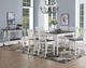 Steve Silver Co.® Joanna 7-Piece Ivory/Mocha Counter Dining Set-0