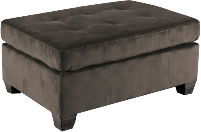 Homelegance® Emilio Chocolate Ottoman-0