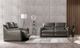 Furniture of America® Altamura Gray Power Reclining Sofa-1