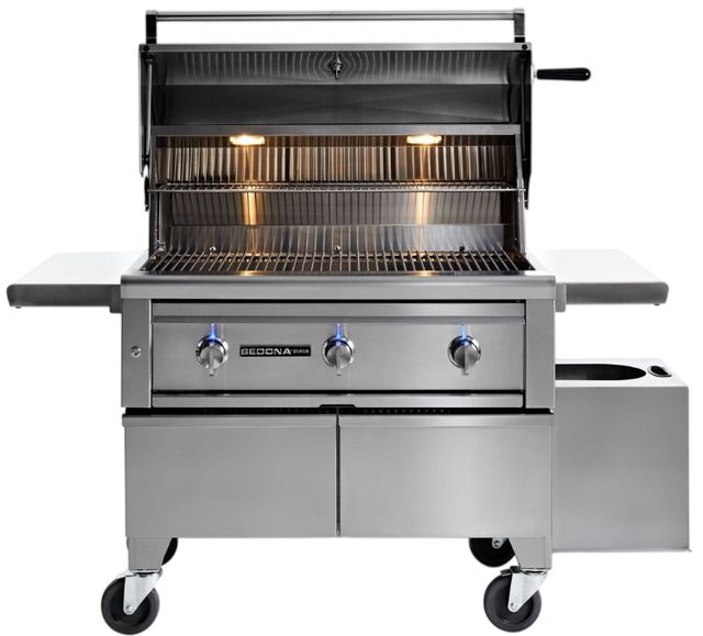 LYNX® Sedona 3-Burner Stainless Steel Freestanding Liquid Propane Grill-1