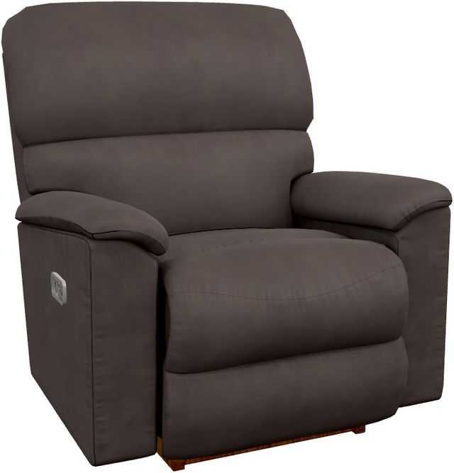 La-Z-Boy® Brooks Godiva Power Rocking Recliner with Headrest-0