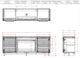 Legends Home Graceland Black/Bourbon 69" Fireplace Console-2