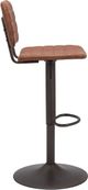 Zuo® Modern Holden Dark Bronze/Vintage Brown Bar Stool-2