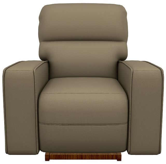 La-Z-Boy® Jasper Sage Power Rocking Recliner with Headrest-1