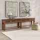 Classic Home Ezra Natural 6-Drawer Console Table-4