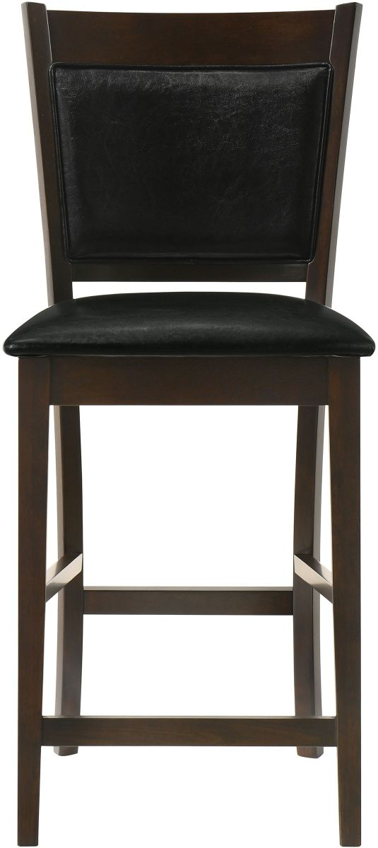 Coaster Jaden 2-Piece Upholstered Counter Stools