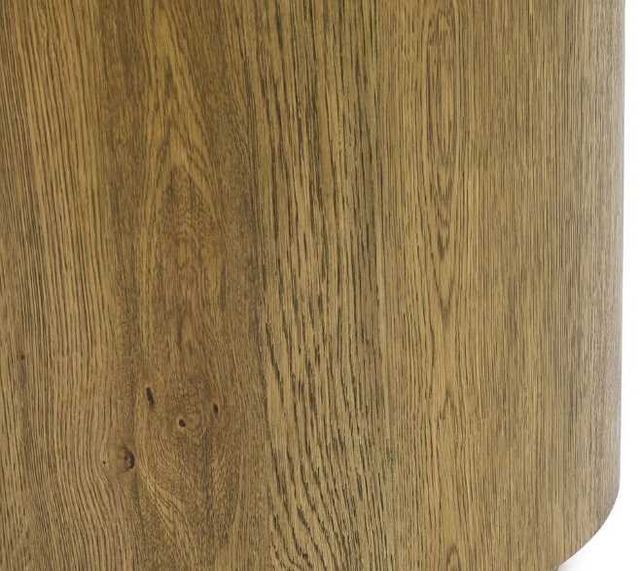 Classic Home Layne Light Brown Round End Table-3