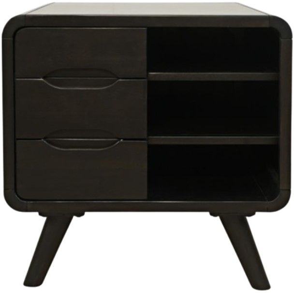 Jofran Inc. Marlowe Black End Table-3