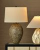 Currey & Company Hildreth Beige/Olive Green Table Lamp-3