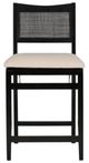 Powell® Beaux Black Folding Counter Stool-4
