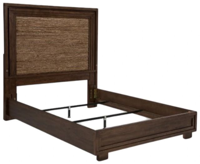 Michael Amini® Carrollton Rustic Ranch Queen Panel Bed-2