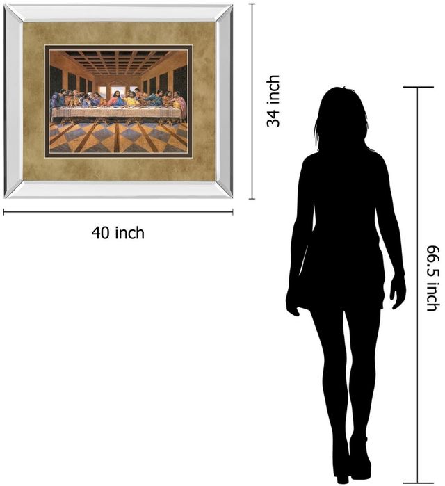 Classy Living Last Supper (African American) Wall Art-2