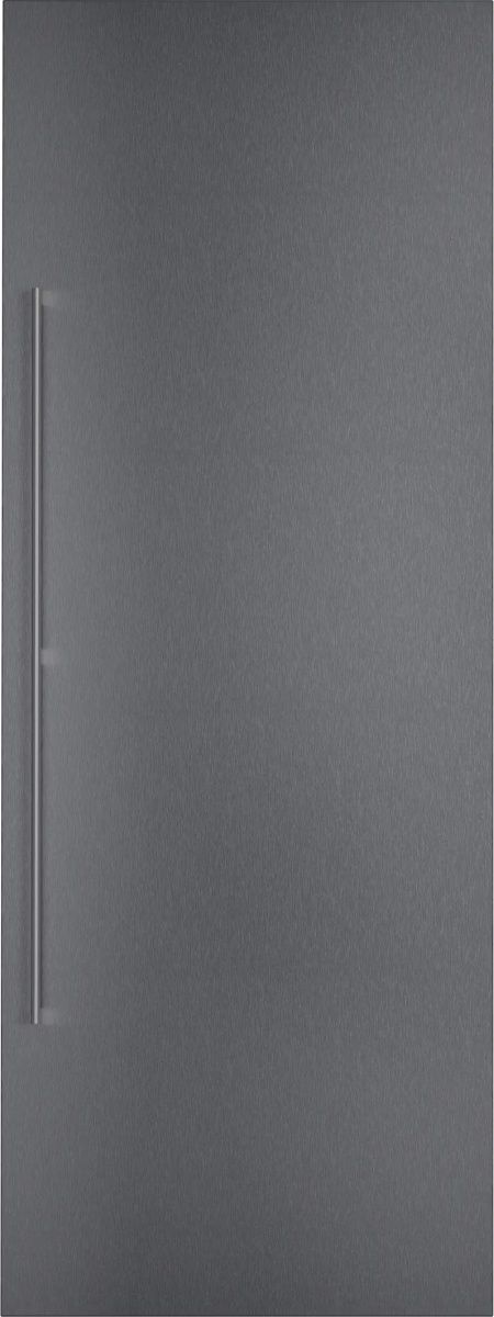 Gaggenau Vario Cooling Expressive Series 30" Dark Brushed Stainless Steel Door Panel Kit with Handle-0