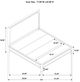 Coaster® Solano 4-Piece Weathered Mango Eastern King Bedroom Set-2