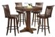 ECI Furniture Gettysburg Distressed Rustic Pub Dining Table-0