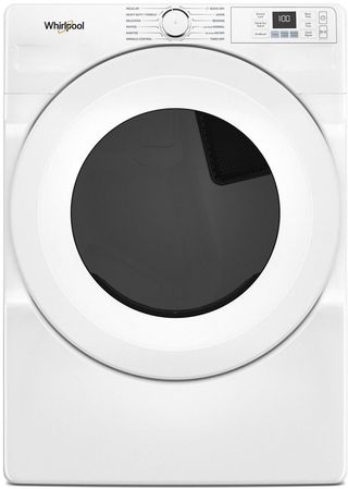 Whirlpool® 7.4 Cu. Ft. White Front Load Gas Dryer
