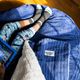 CordaRoy's® Original Navy Terry Corduroy King Bean Bag Chair-2