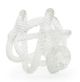 Chelsea House Clear Glass Love Knot-0