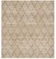 A & B Home Cream 8'x10' Jute Rug with Loop Shuttle Weave Durrie-1