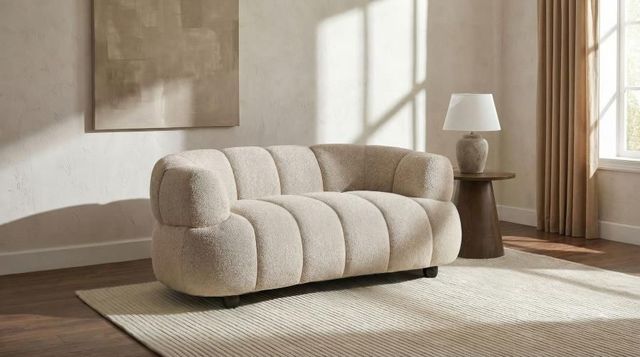 Coaster® Whitney Pebble Upholstered Loveseat-1