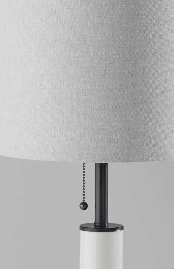 Adesso® Vanessa Black Table Lamp-1